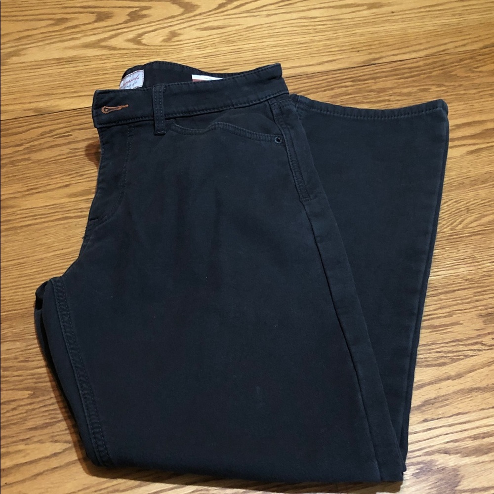 Weatherproof Men’s Dark Black Relaxed Jeans